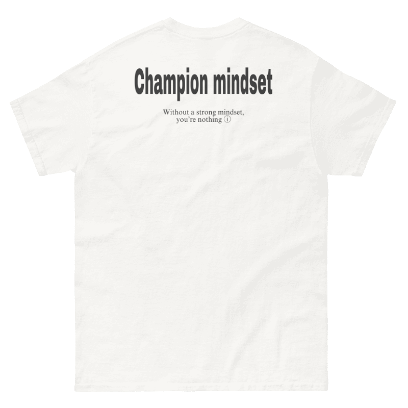 Camiseta Blanca Champion Mindset