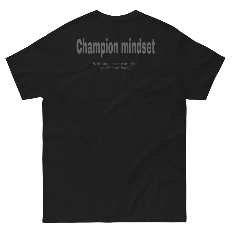 Camiseta negra Champion Mindset